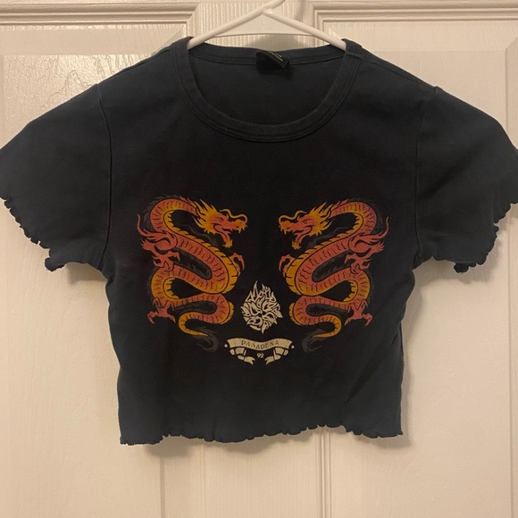 Urban Outfitters dragon top - Picture 2 of 3